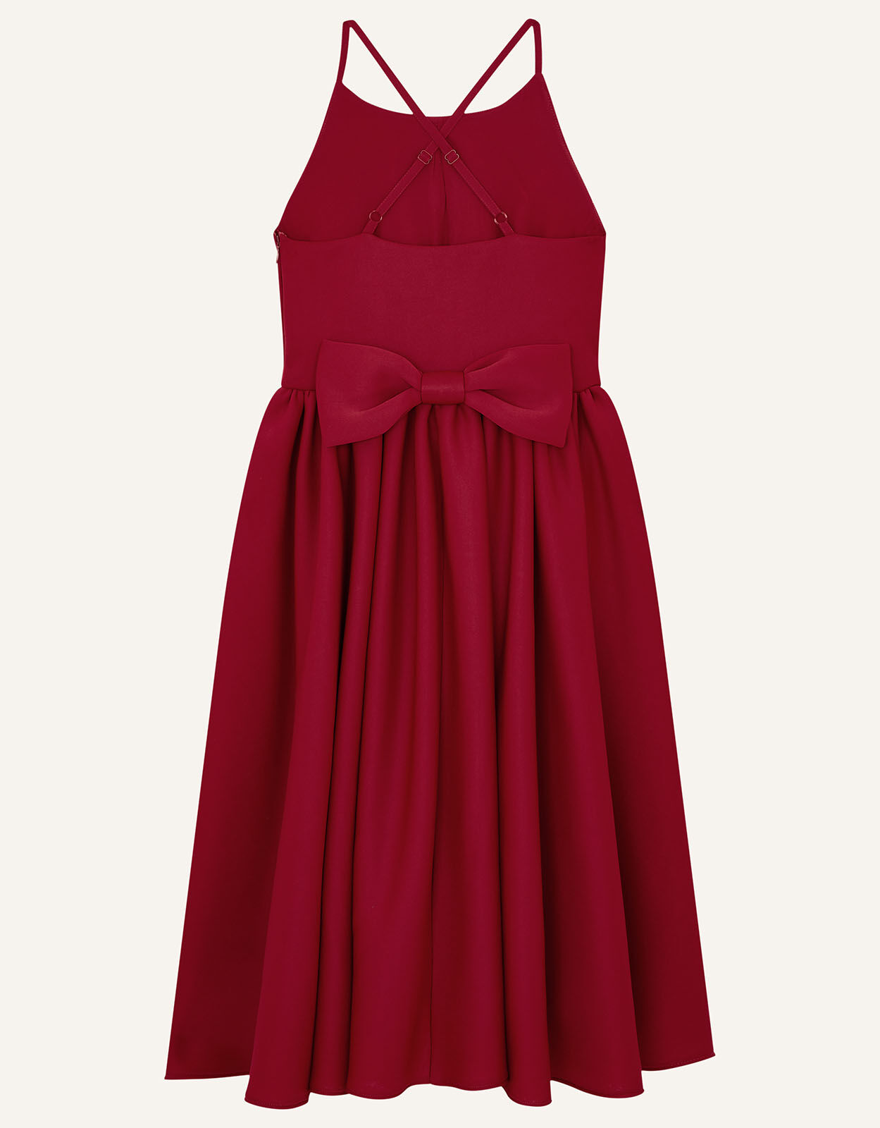 Scuba High-Low Prom Dress Red | Girls ...
